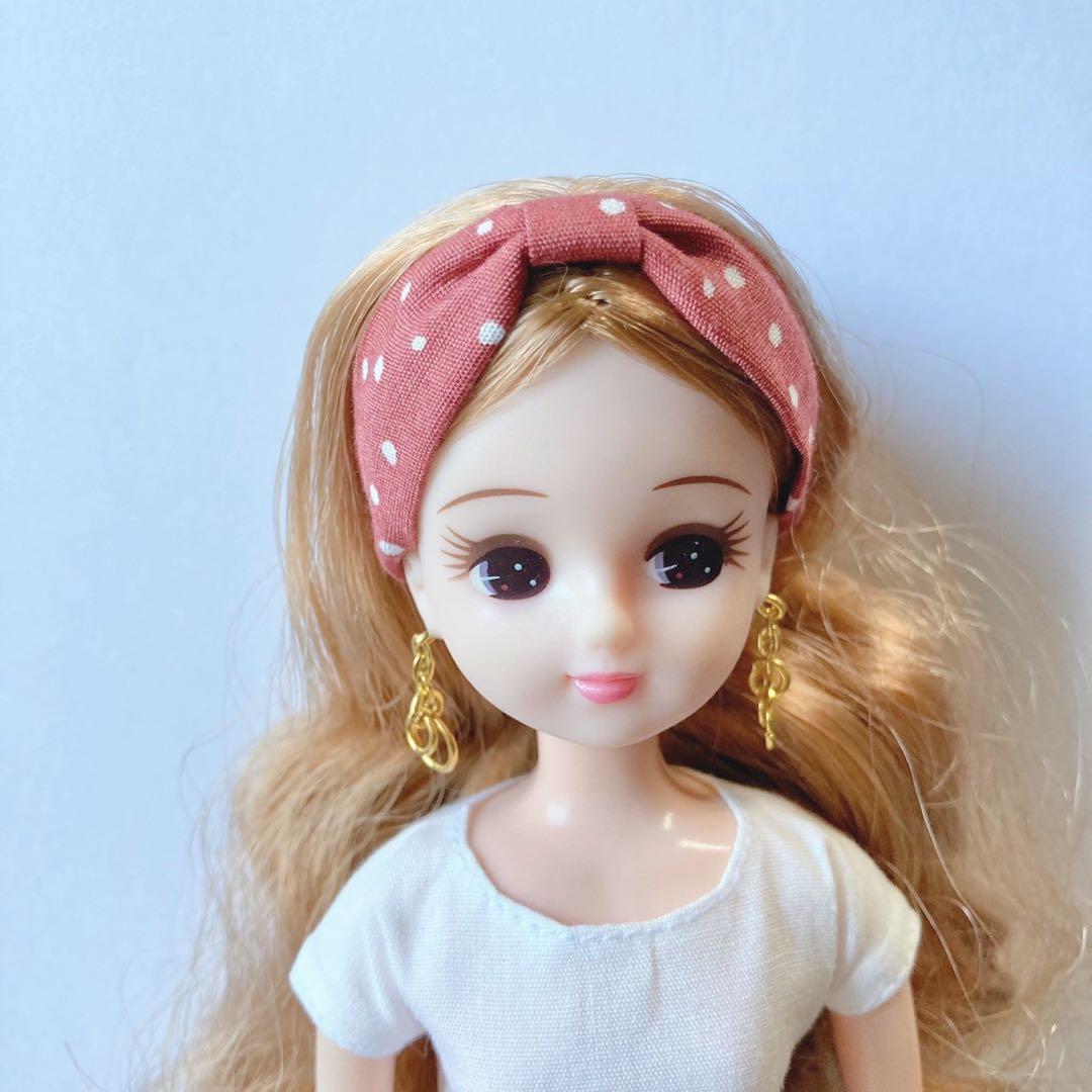 【L32】リカちゃん ヘアバンド&ピアスセット