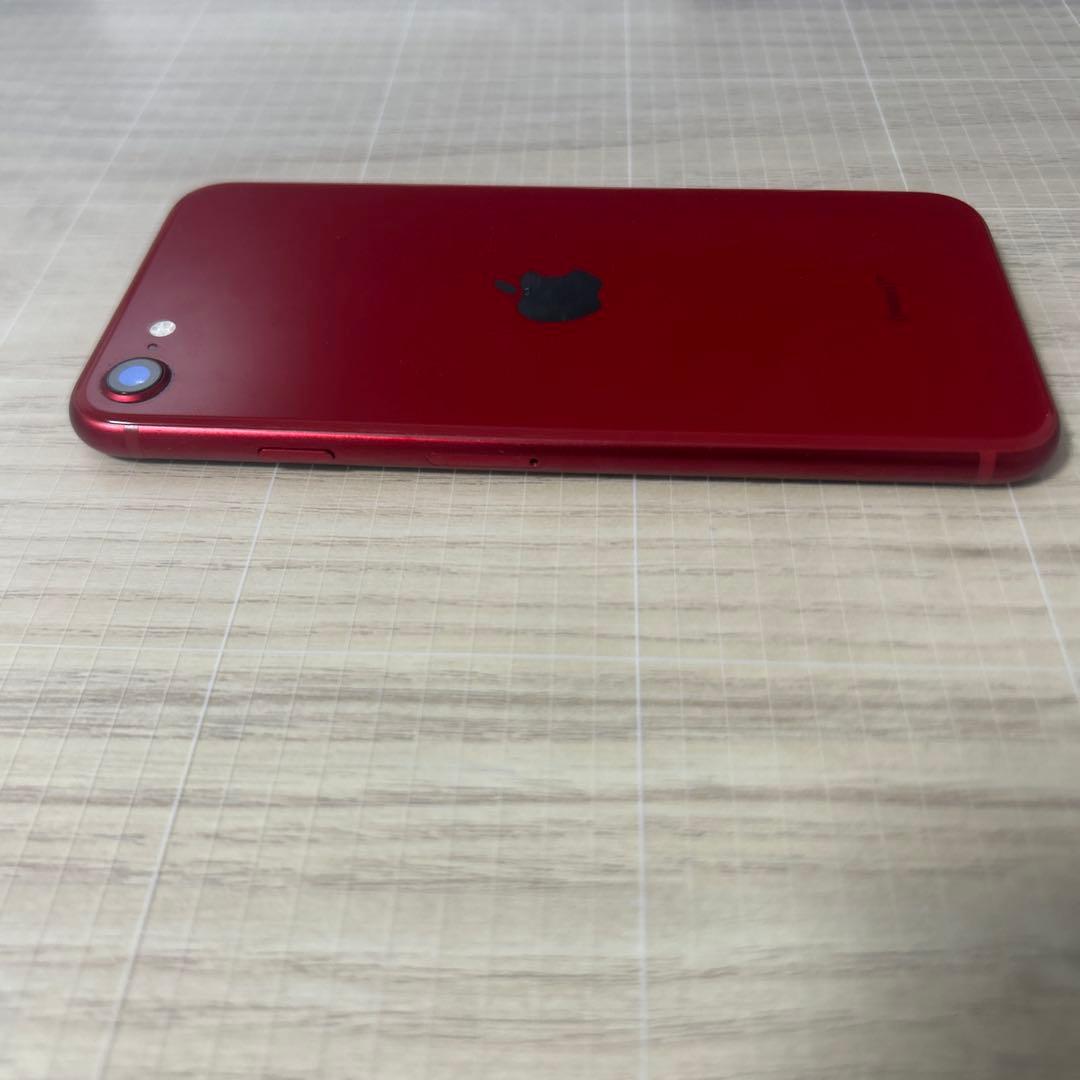 iPhoneSE3 128GBレッド SIMフリー バッテリー100%