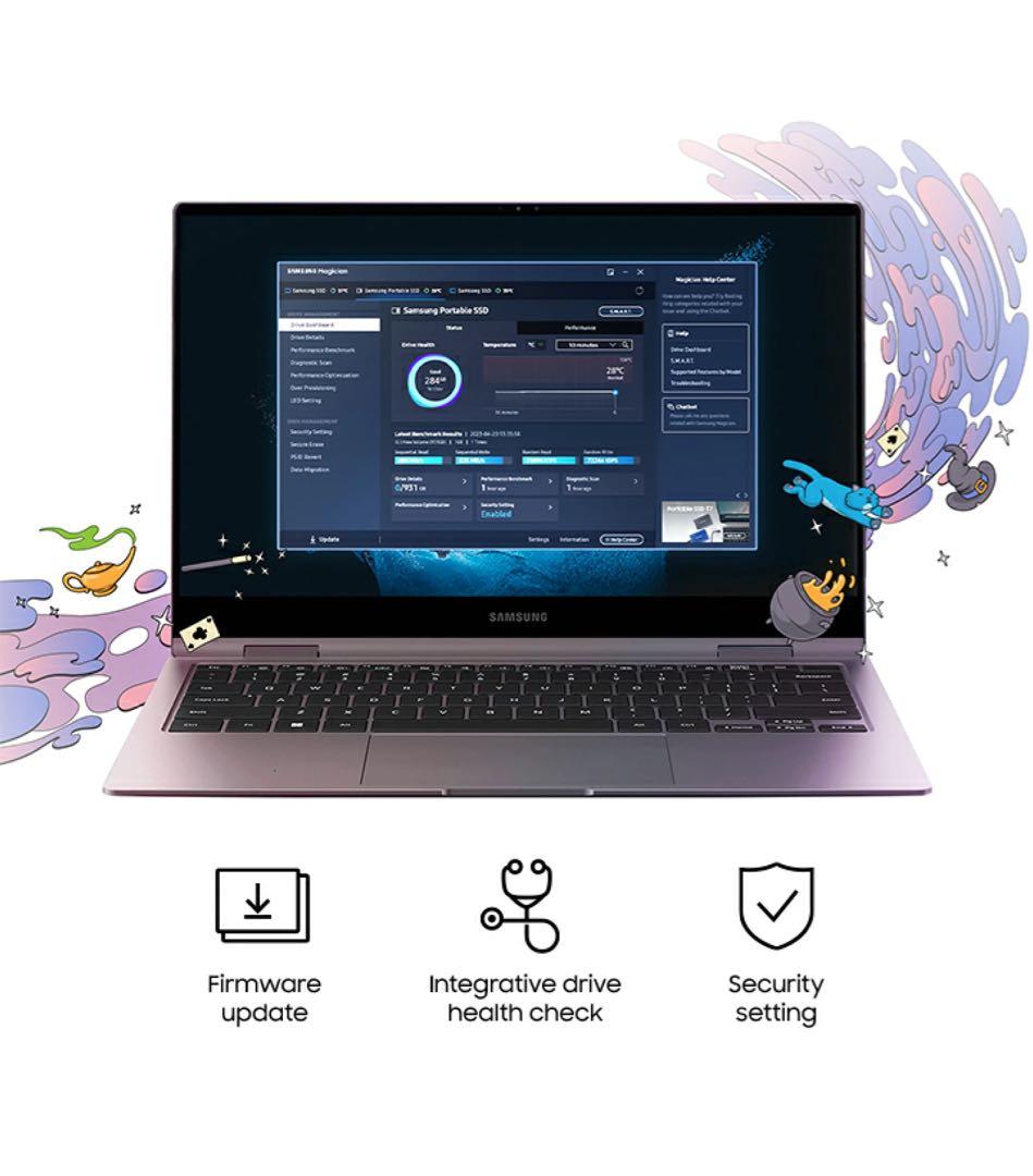 外付けハードディスク・ドライブ Samsung Portable SSD T7 2TB
