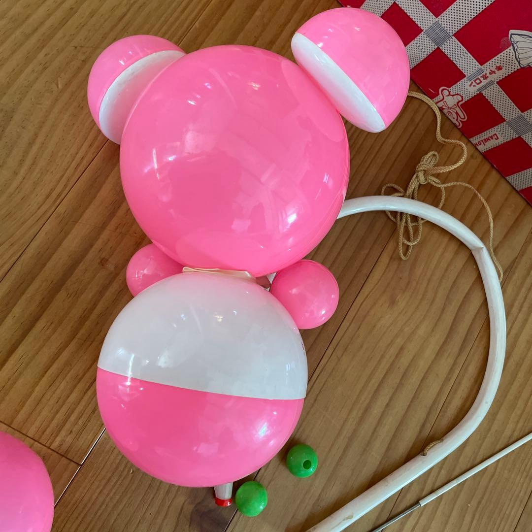 昭和レトロポップくまちゃんオーナメント玩具