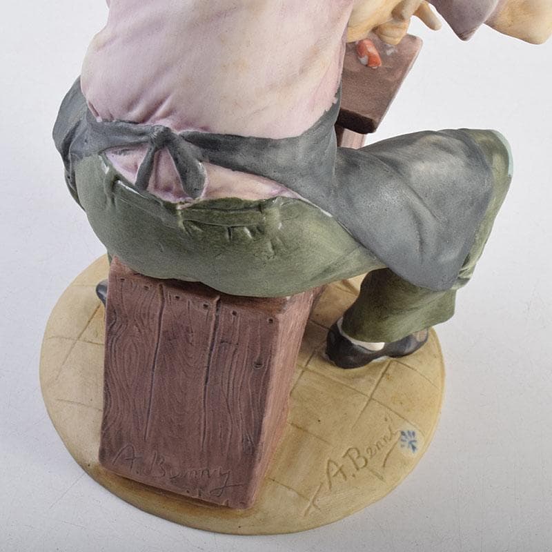 イタリア製　CAPODIMONTE　カポディモンテ　フィギュリン　V　R9588