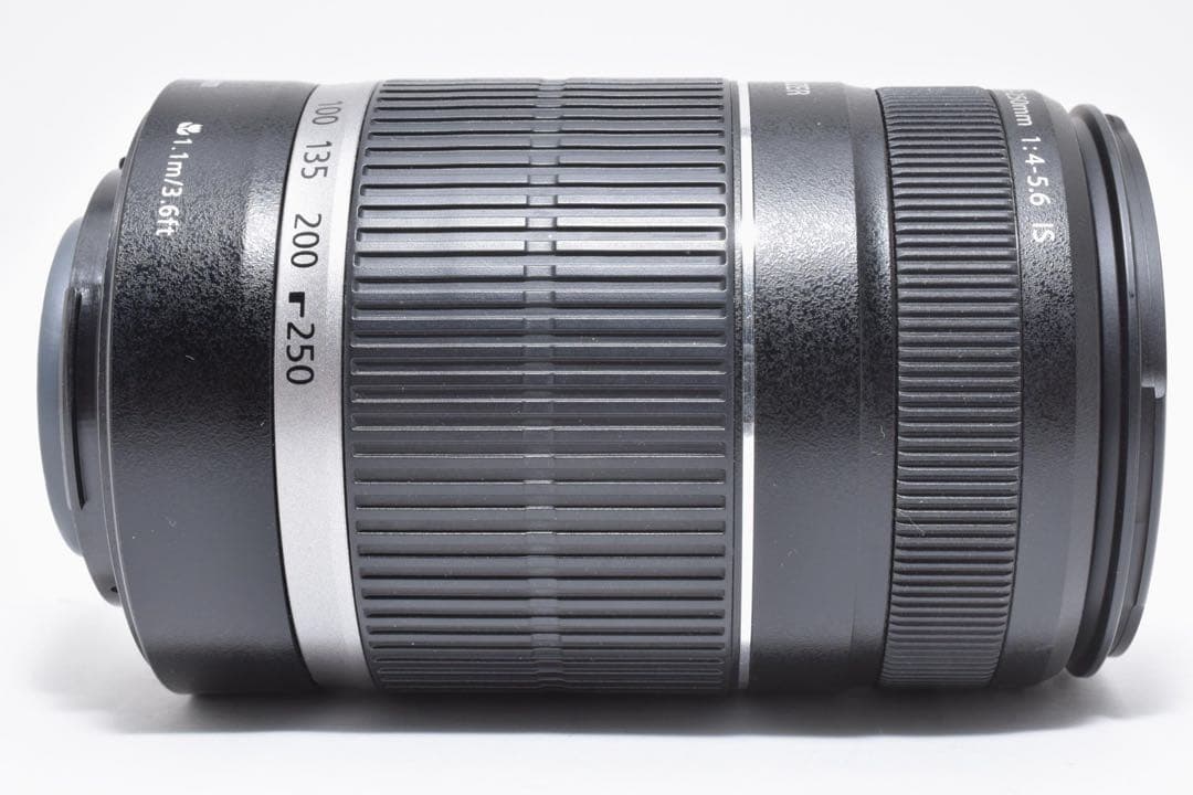 Canon EF-S 55-250mm IS★美品★手ぶれ補正 一眼レフ 箱付き