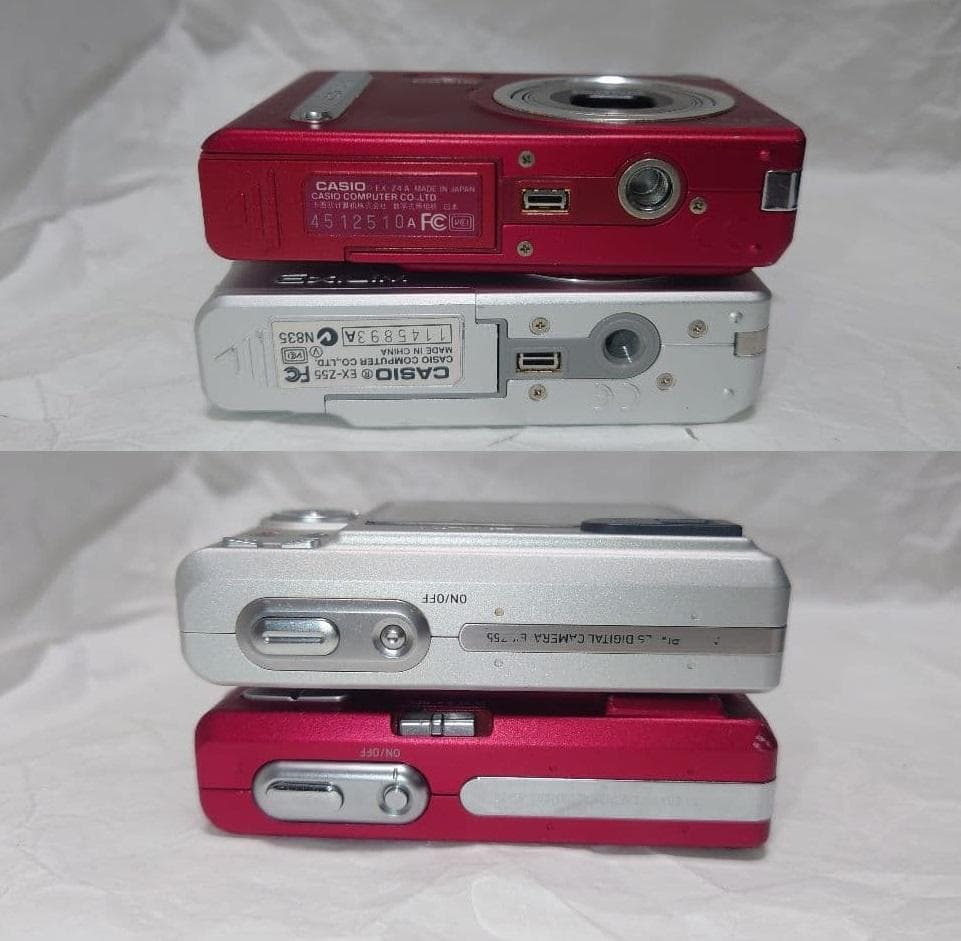 ★極上！2台セット★CASIO EXILIM EX-Z24A Z55