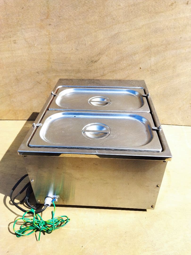 タニコー　tanico 二槽式フードウォーマー　湯煎器　TCW3545E