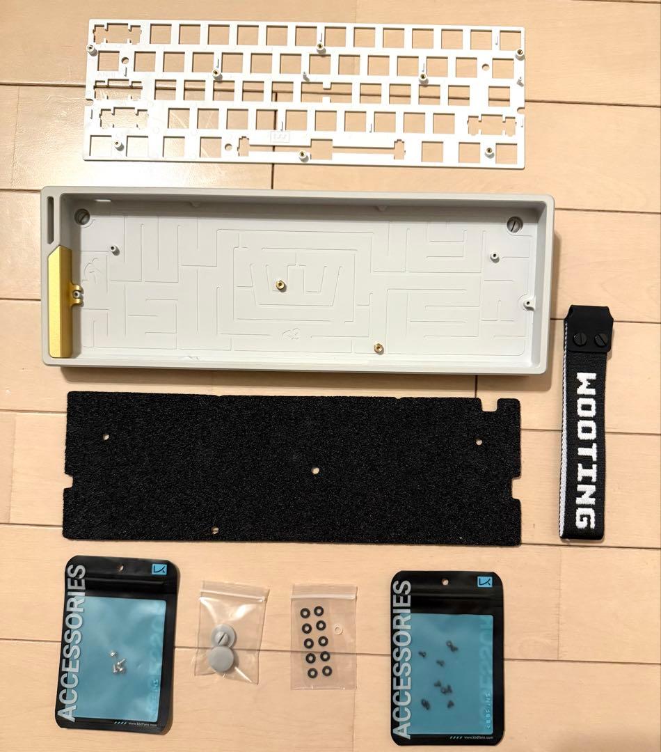 キーボード Wooting Alumaze 60 Case (Concrete Gray)