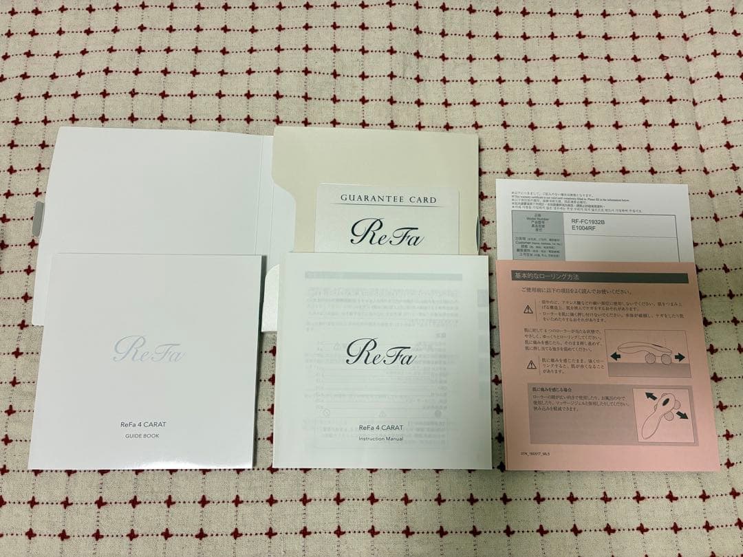 ReFa 4 CARAT リファ フォーカラット　美顔ローラー
