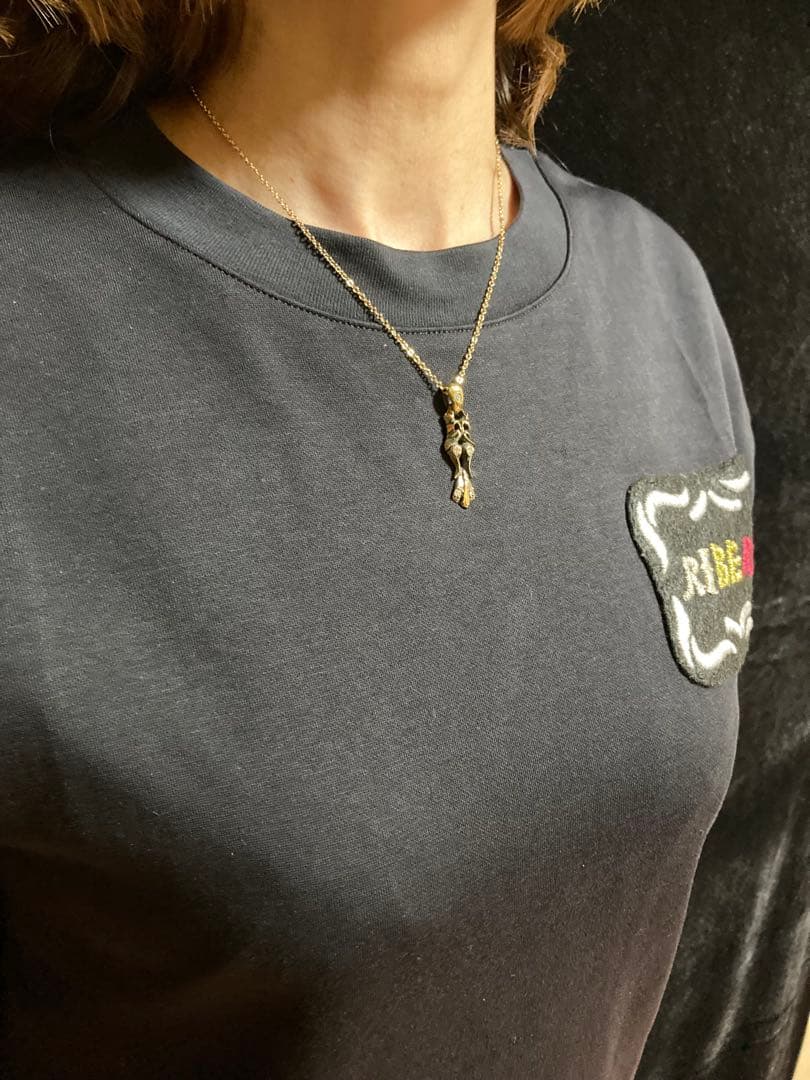 ⑳Hearting Sword Pendant W チェーン付き 真鍮