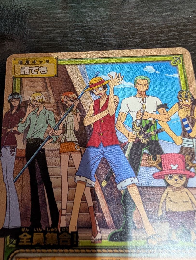 ワンピース　全員集合！　From TV animation　ES-W12　金文字