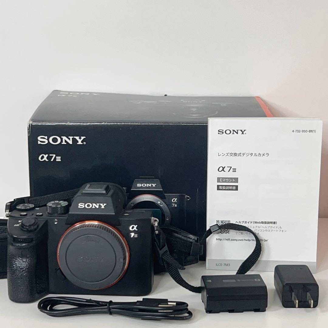 SONY α7III ボディ フルサイズミラーレス一眼 ILCE-7M3