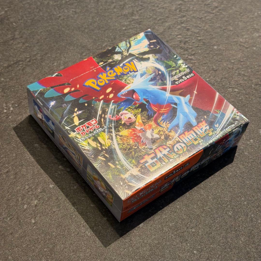 ④【新品未開封 シュリンク付き】 1box 古代の咆哮 ポケモンカード ボックス