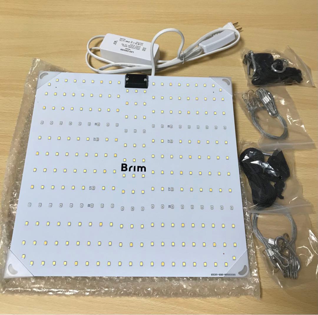 未使用 BRIM ブリム PANEL-A 植物育成ライト LEDパネル ホワイト