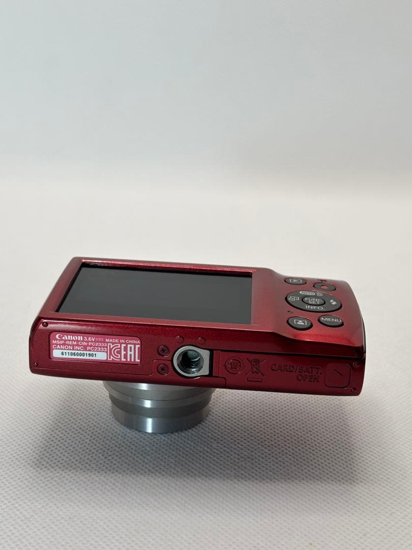 Canon キヤノン IXY 200 デジタルカメラ レッド ★美品・元箱付き★