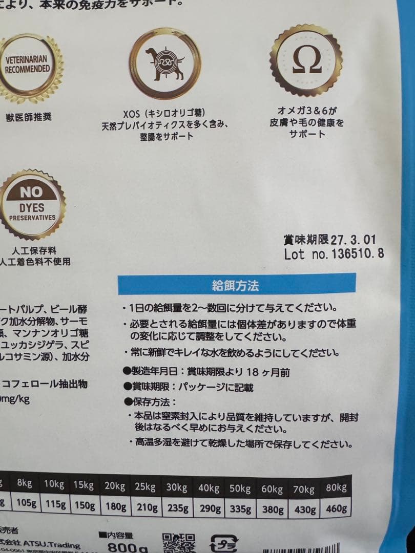 ELMO ドライドッグフード チキン 800g 8袋