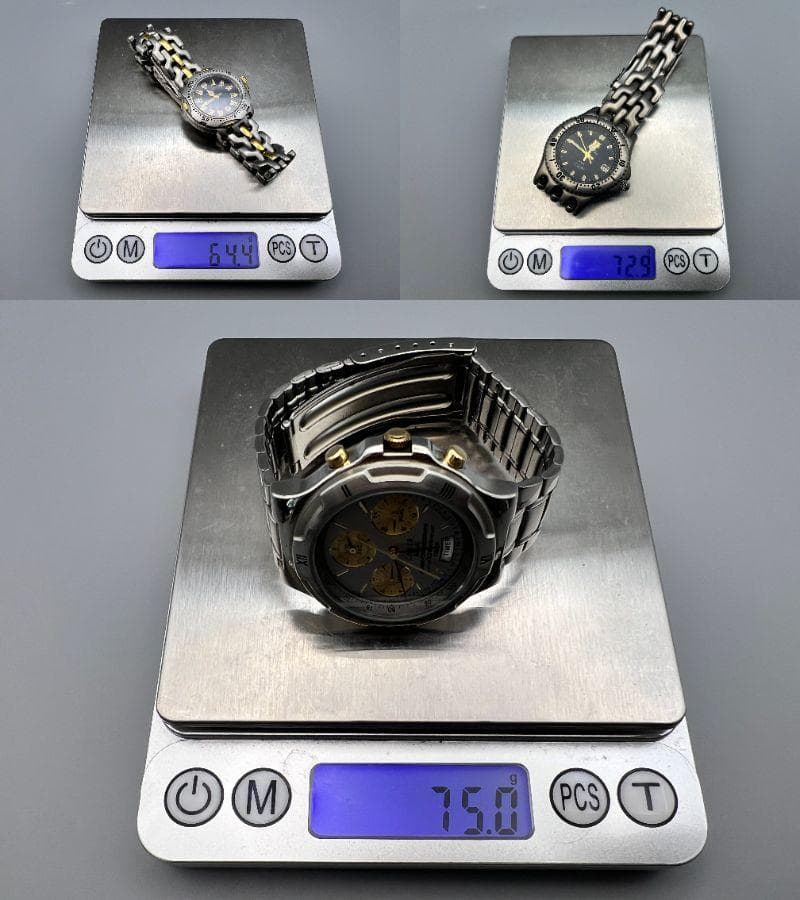 エルジン ELGIN　ピエールギオネ　アルバ　カリブ　メンズ　クォーツ　3本