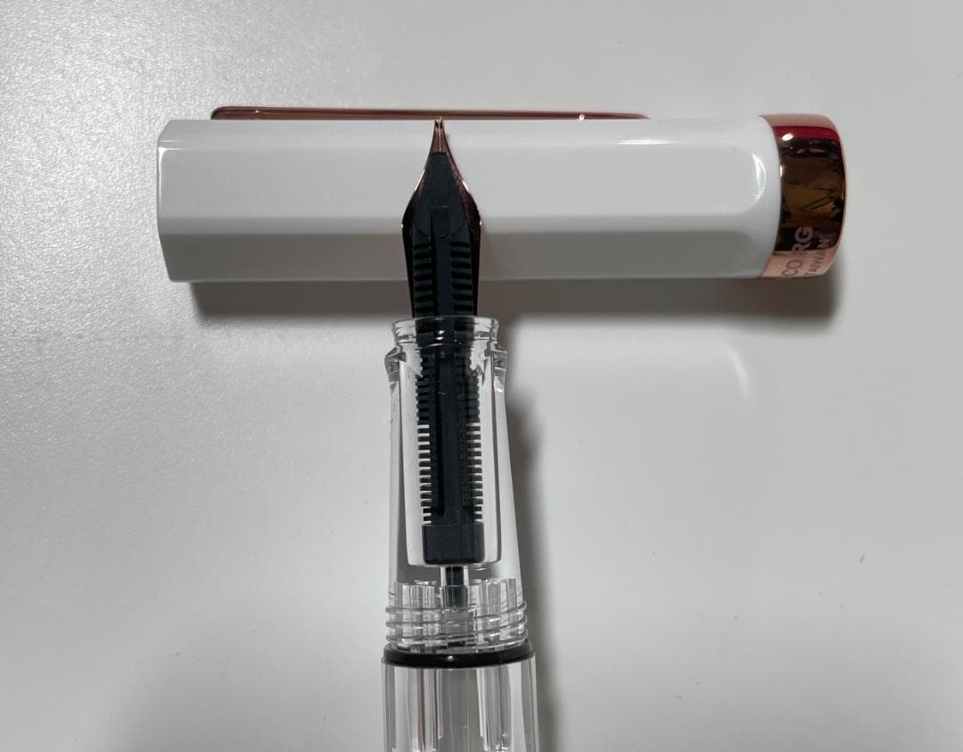 TWSBI ECO ホワイト ローズゴールド 中字 未使用
