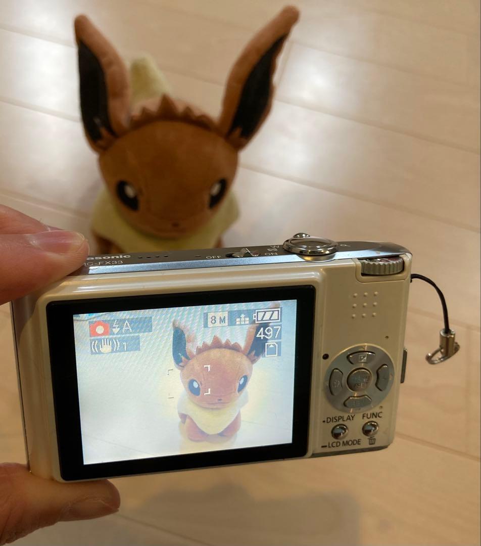 【動作確認済】パナソニック LUMIX DMC-FX33 オールドコンデジ