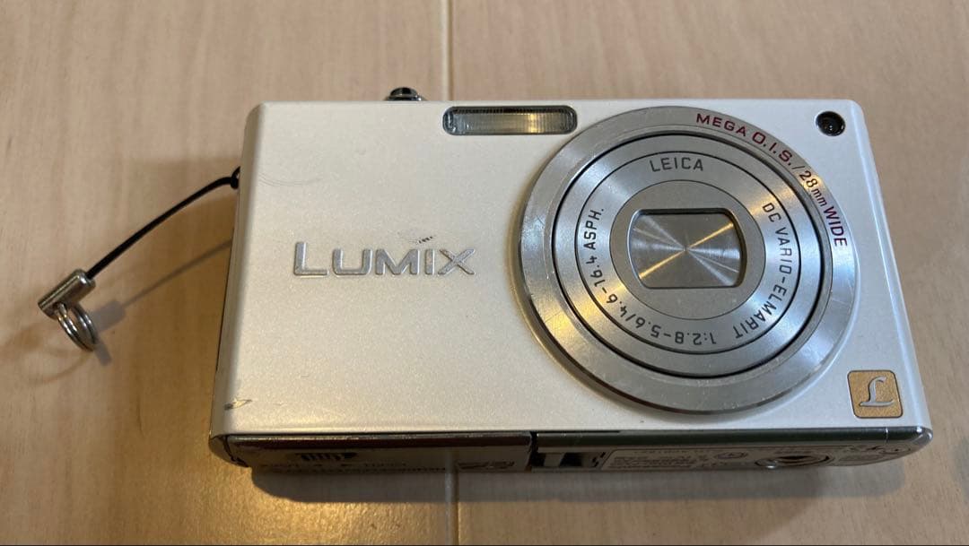 【動作確認済】パナソニック LUMIX DMC-FX33 オールドコンデジ