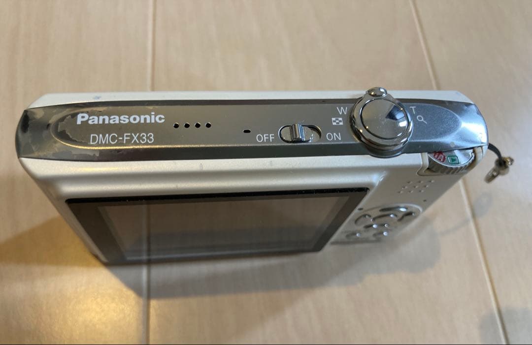 【動作確認済】パナソニック LUMIX DMC-FX33 オールドコンデジ