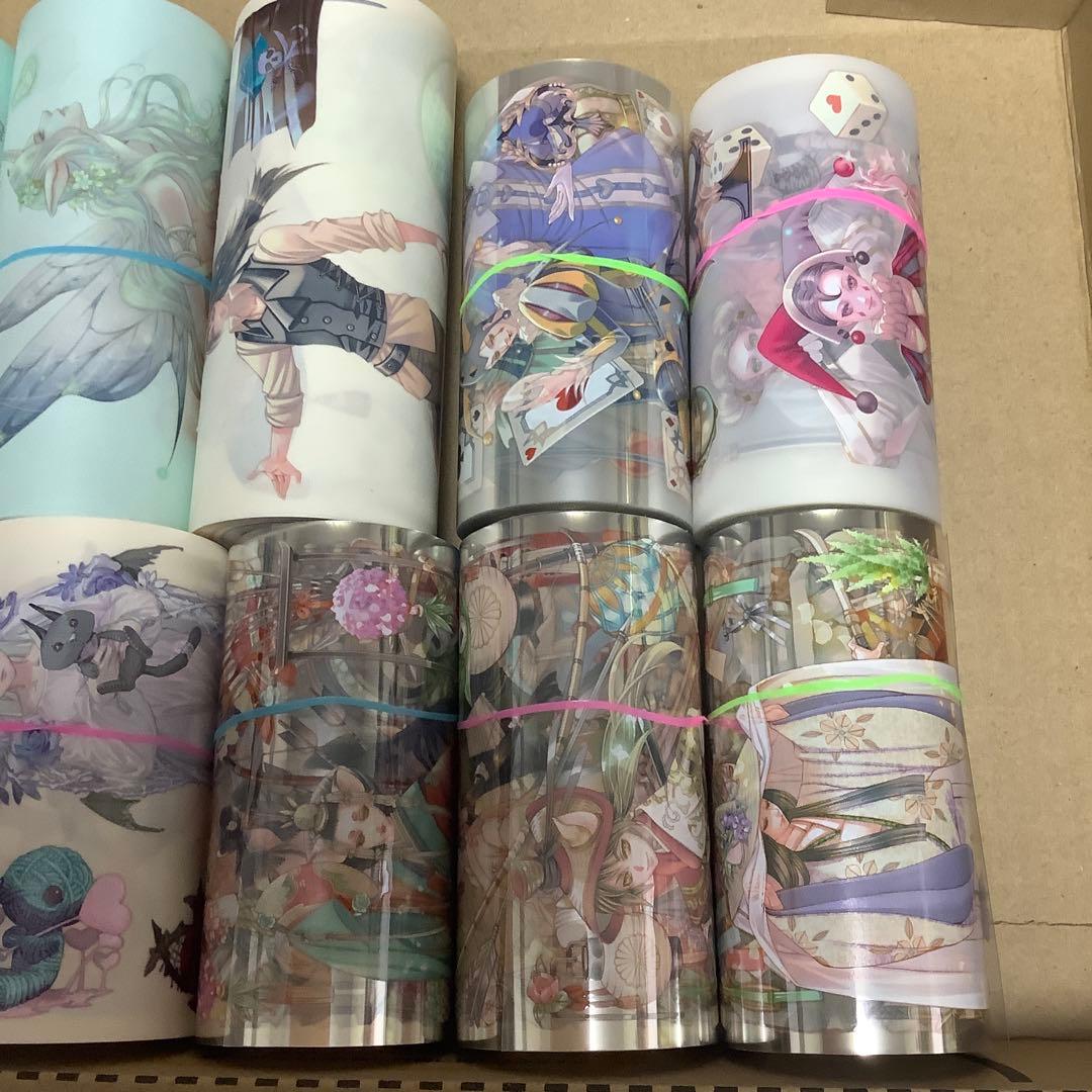 中古海外　人物マステ　PET まとめ売り　墨染一色様　②
