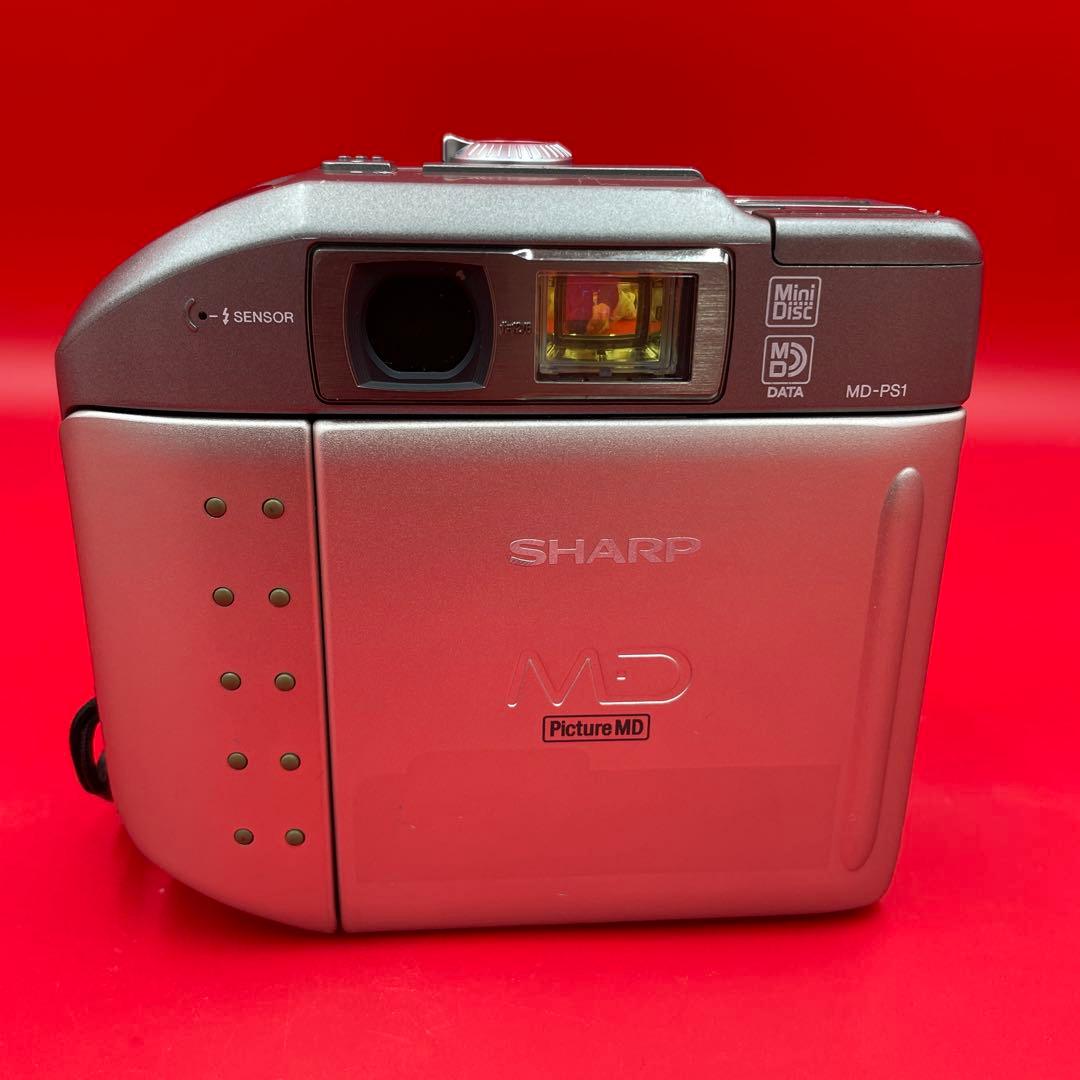 【希少】SHARP MDデータカメラ MD-PS1-S 動作未確認