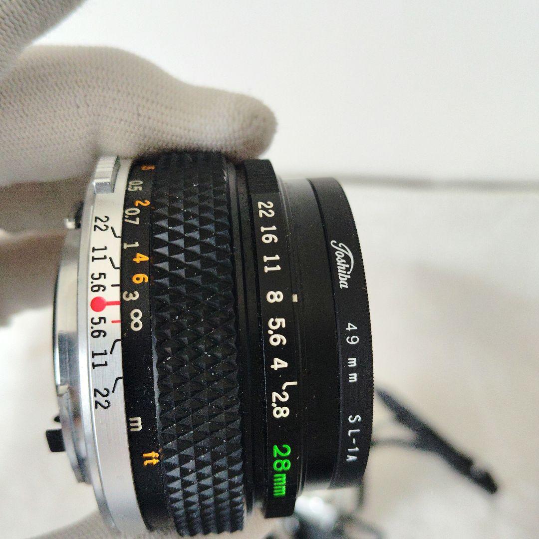 【美品】OLYMPUSOM-2 AUTO-W 28mm f2.8露出OK