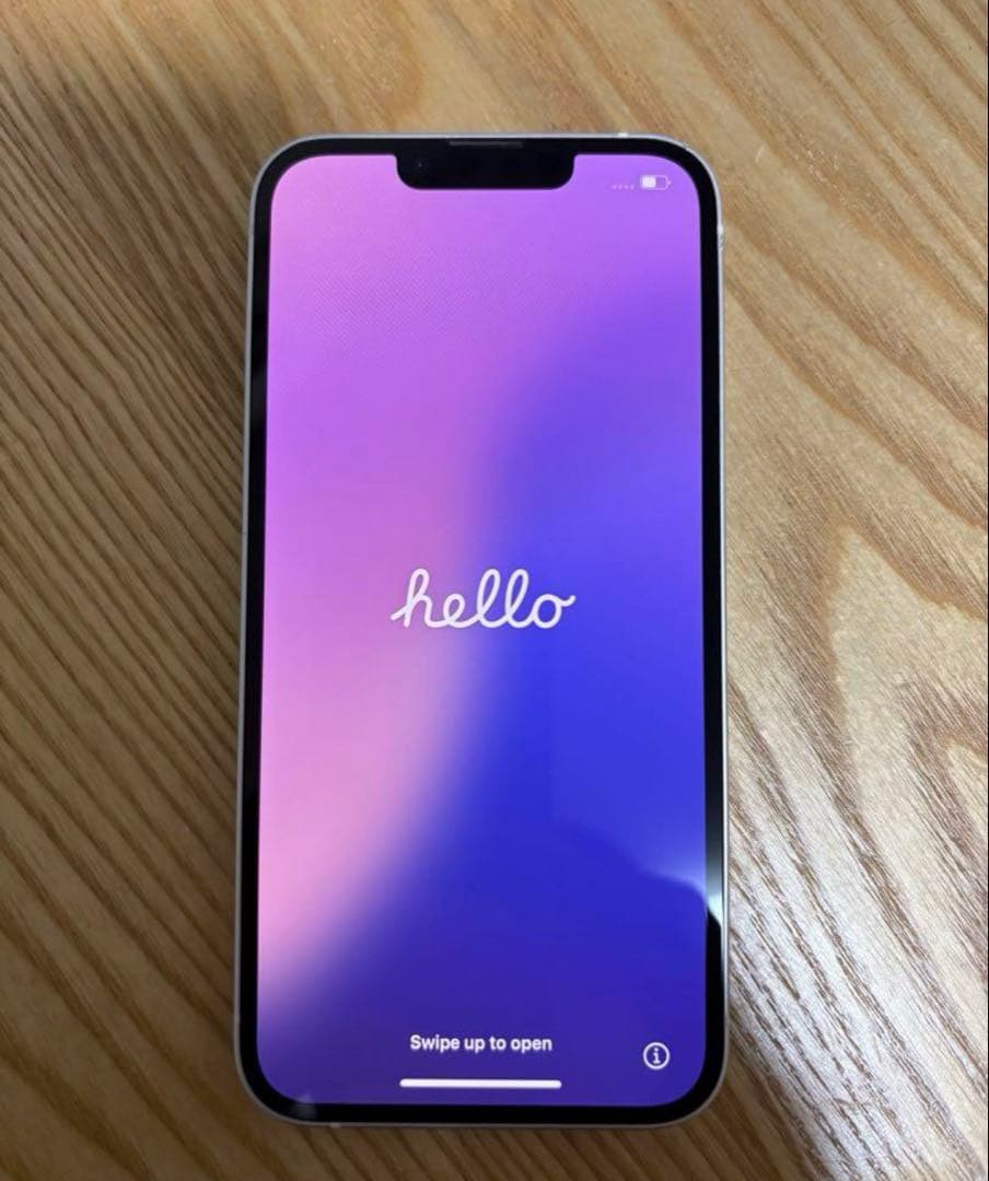 美品　iPhone 13 スターライト 128GB