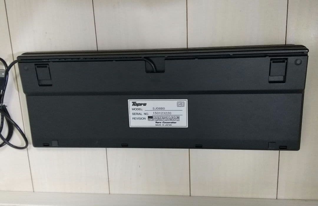 【RT18】TOPRE REALFORCE SJ08B0 キーボード