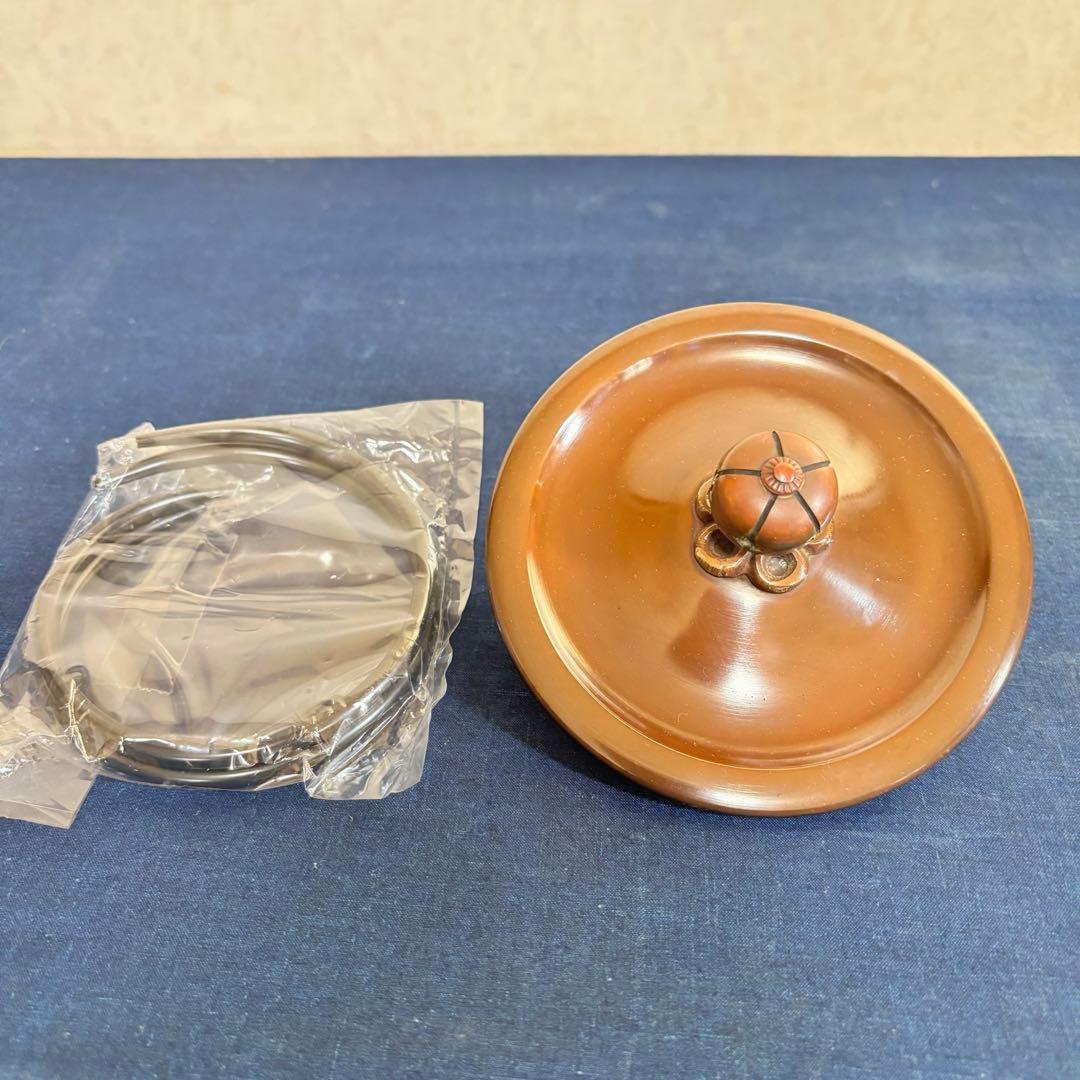 風炉 茶釜 電熱器 唐銅朝鮮風炉釜 野々田製電熱器 敷板 茶道具 お点前道具