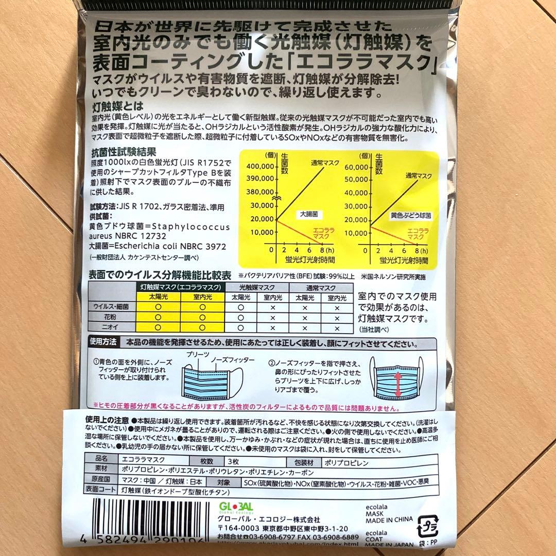 灯触媒マスクMサイズ　3枚×10P 4箱　（合計120枚）