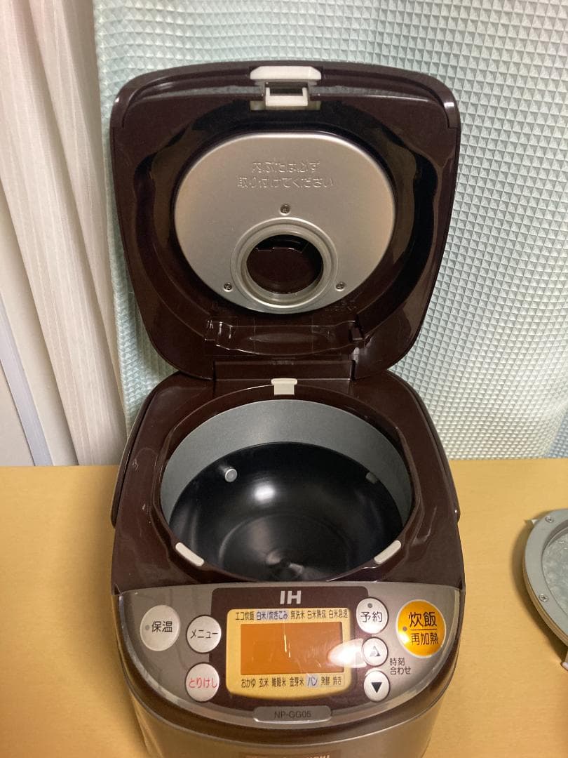 ★ZOJIRUSHI NP-GG05 IHジャー 炊飯器 3合炊き 2017年製