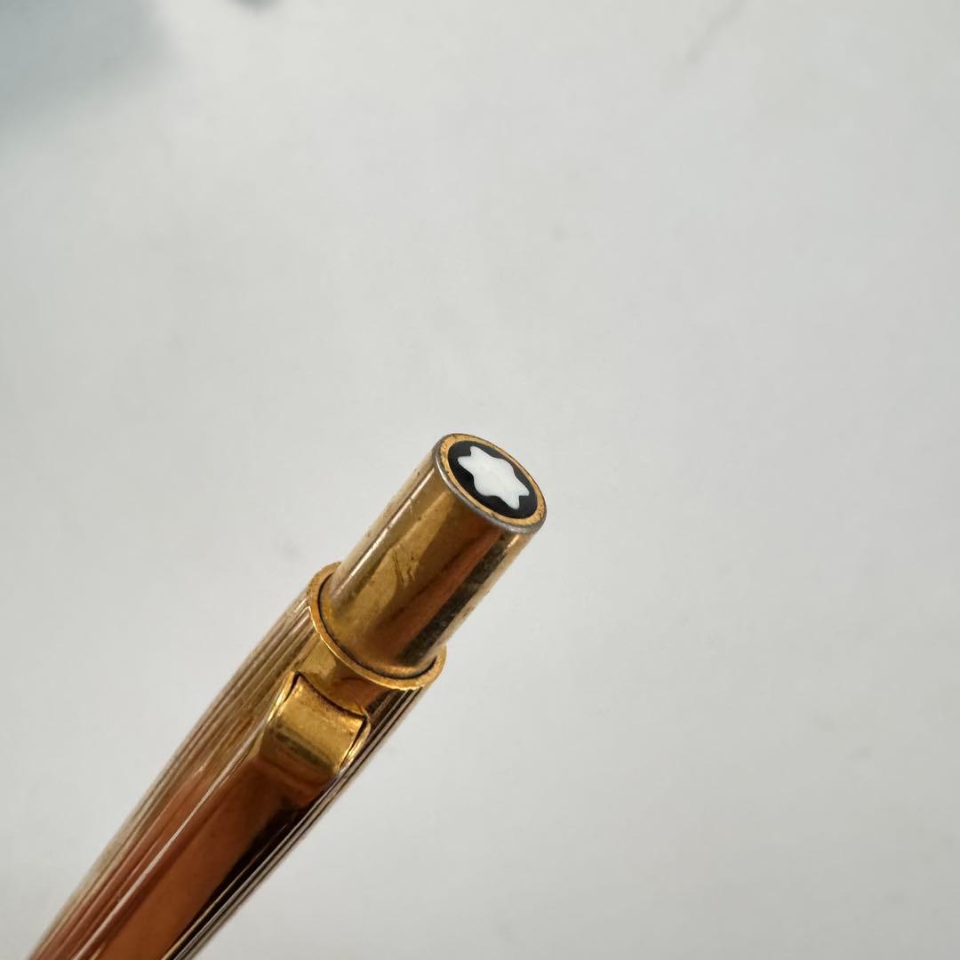 ヴィンテージ MONTBLANC モンブラン スリムライン ボールペン ゴールド