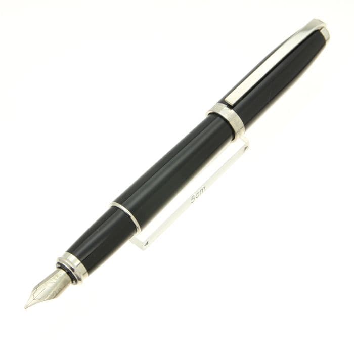 ★美品【未使用】デュポン 14K 585 F カートリッジ式 万年筆 インク有