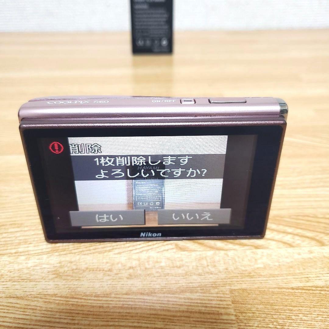 【美品】ニコン Nikon COOLPIX S60 ピンク タッチ式
