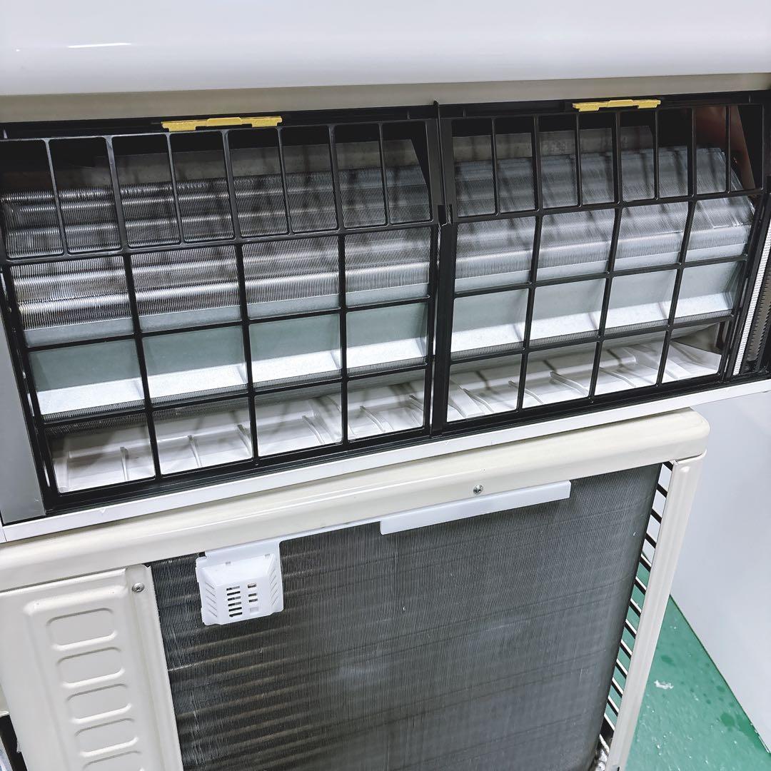 ★送料込み★6-9畳用 日立RAS-W22KBKエアコン 2021年 白くまくん