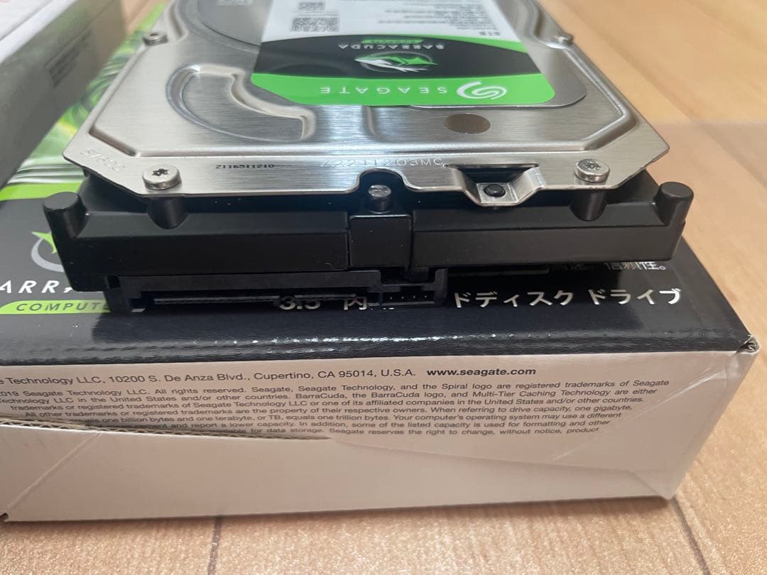 SEAGATE 8TB HDD玄人志向 HDDケース GW3.5ST-SU3.1