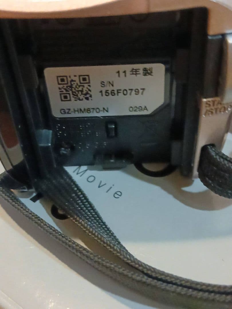 【中古品】ビクター デジタルビデオカメラ GZ-HM670 ピンクゴールド