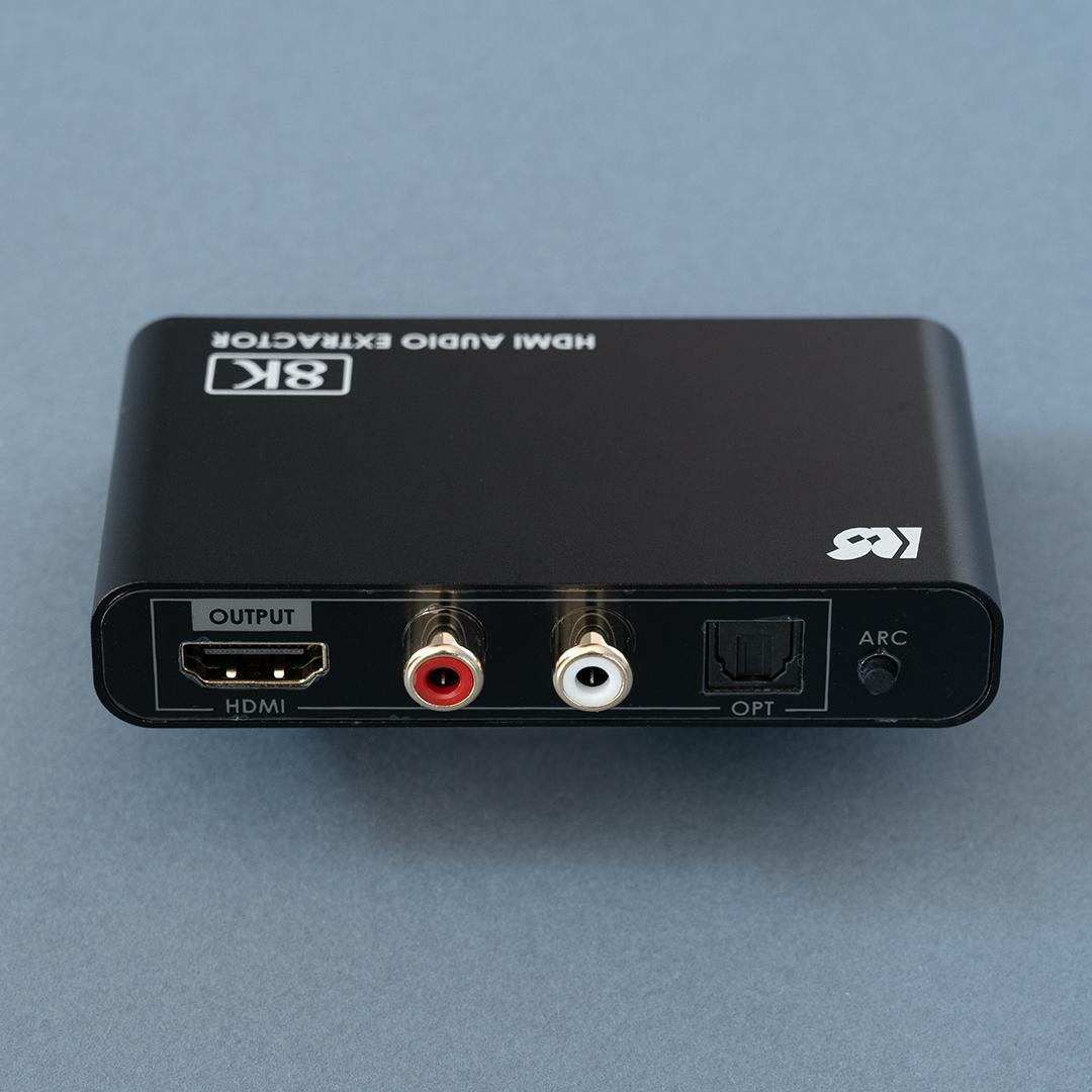 【未使用】ラトックシステム　8K 60Hz　音声分離器