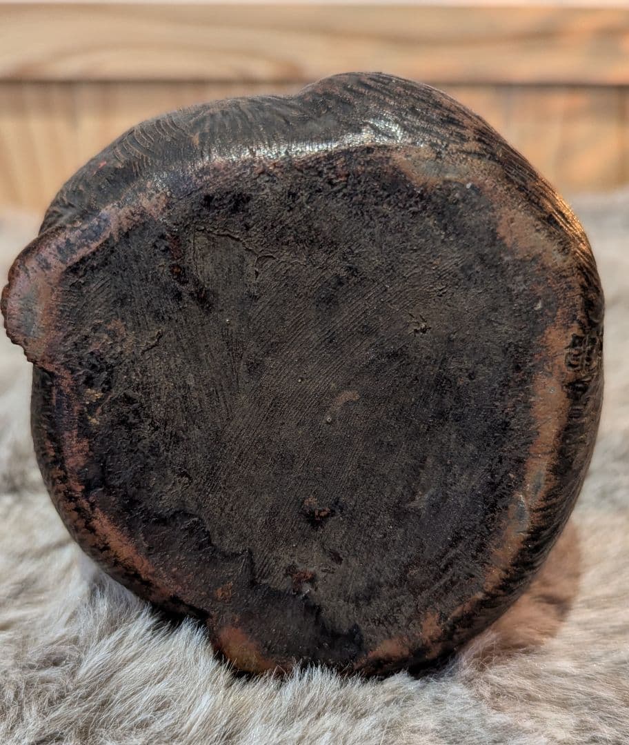 高岡銅器 狸 置物 香炉 タヌキ ブロンズ 縁起物