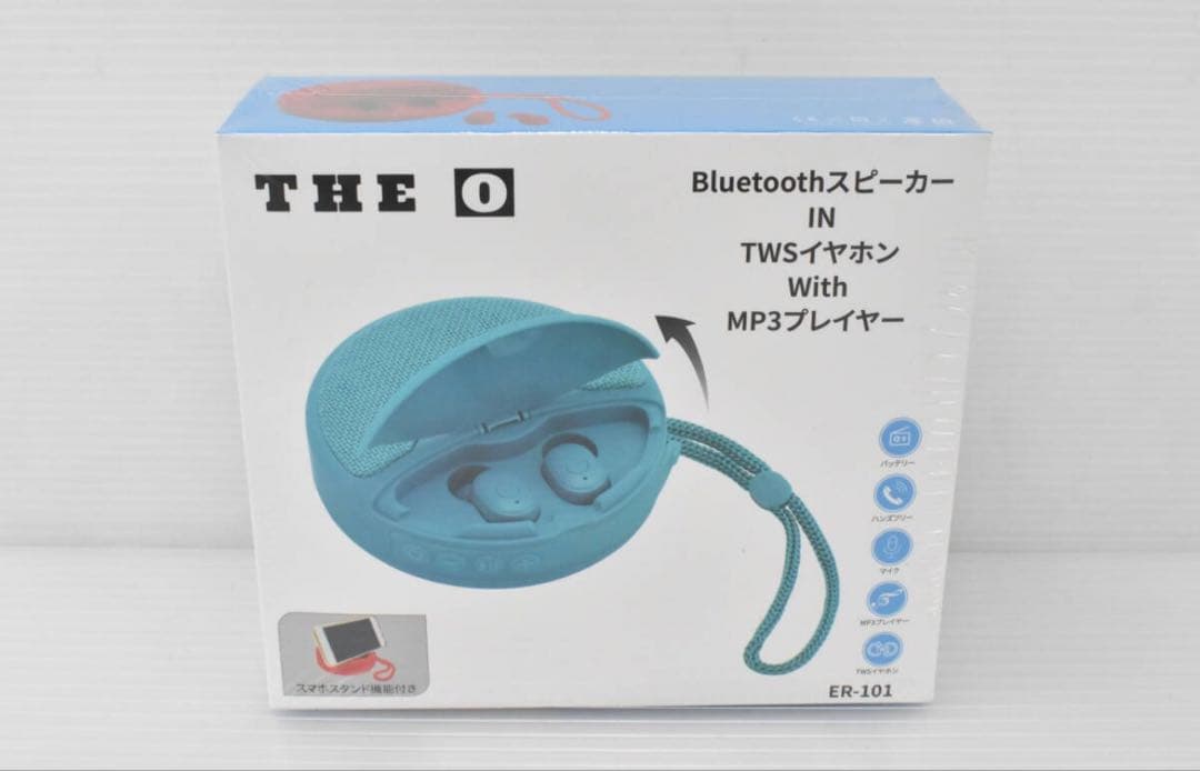 THE 0 Bluetoothスピーカー IN TWSイヤホン+ MP3プレイヤ