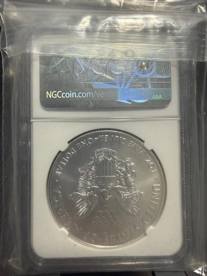 2018 シルバーイーグル NGC MS70 Early Releases