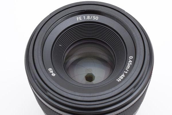 【美品】ソニー SONY FE 50mm F1.8 SEL50F18F 単焦点