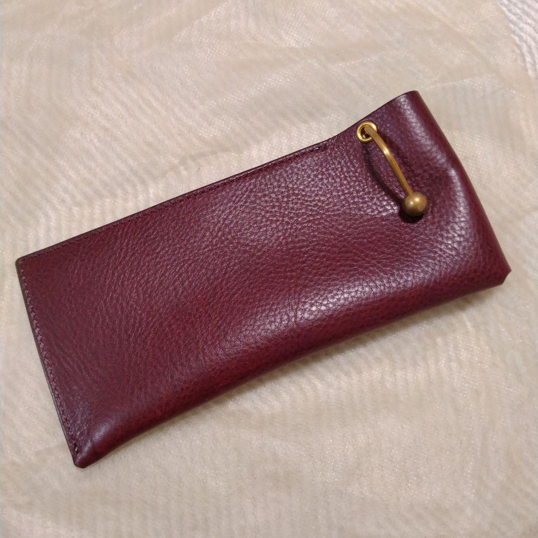 新品未使用 LONA ロナ glasses case-U ワイン