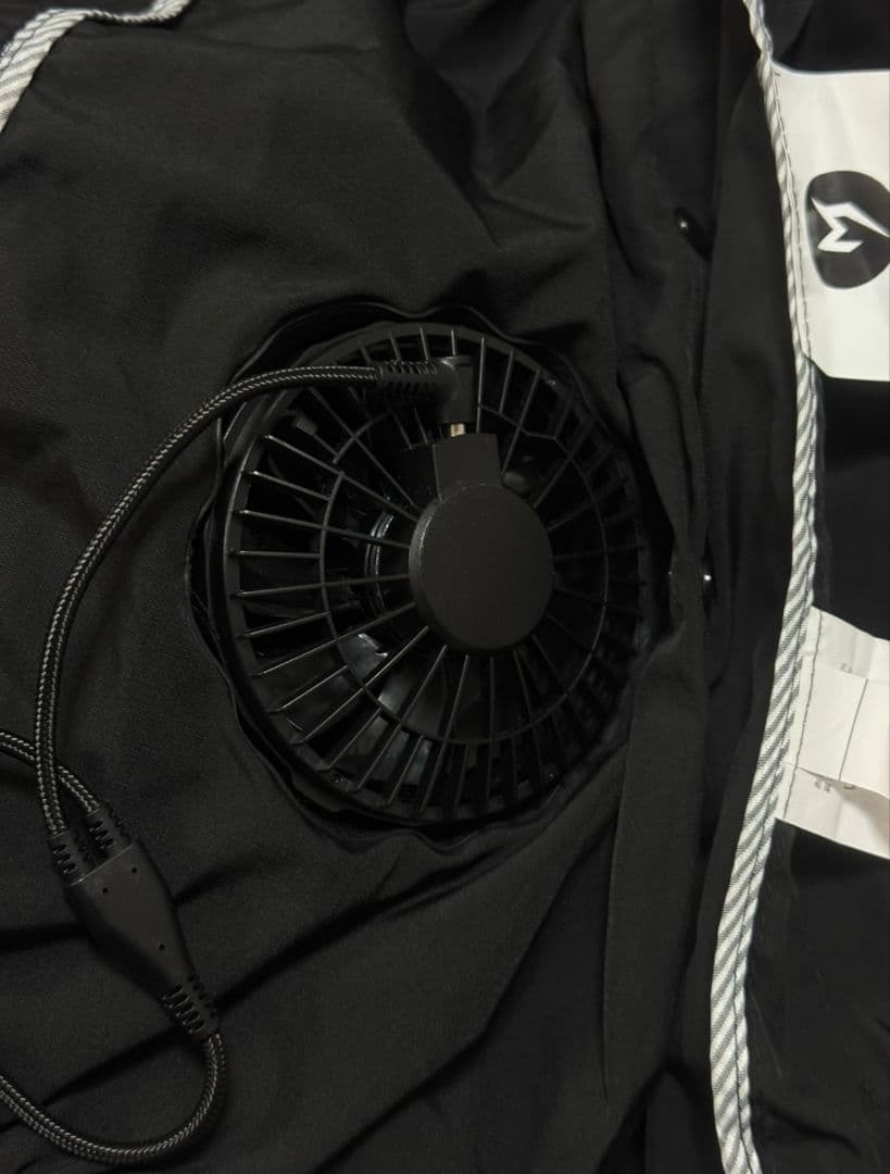 【ほぼ新品】MOMOTAO 空調作業服 長袖 PSE認証 バッテリー