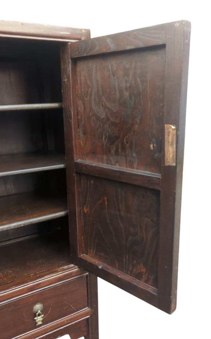 李朝家具 中国家具 漆 古道具 隠し扉 無 収納 引き出し