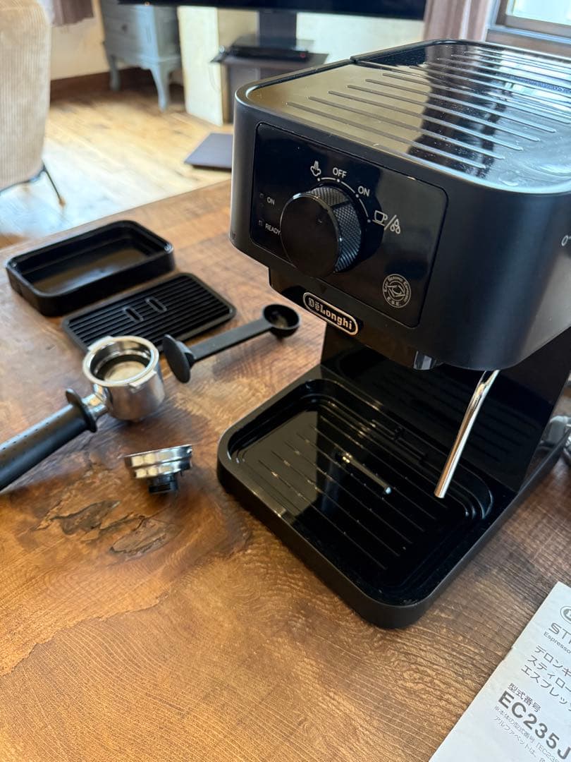 De'Longhi EC235J エスプレッソマシン ブラック