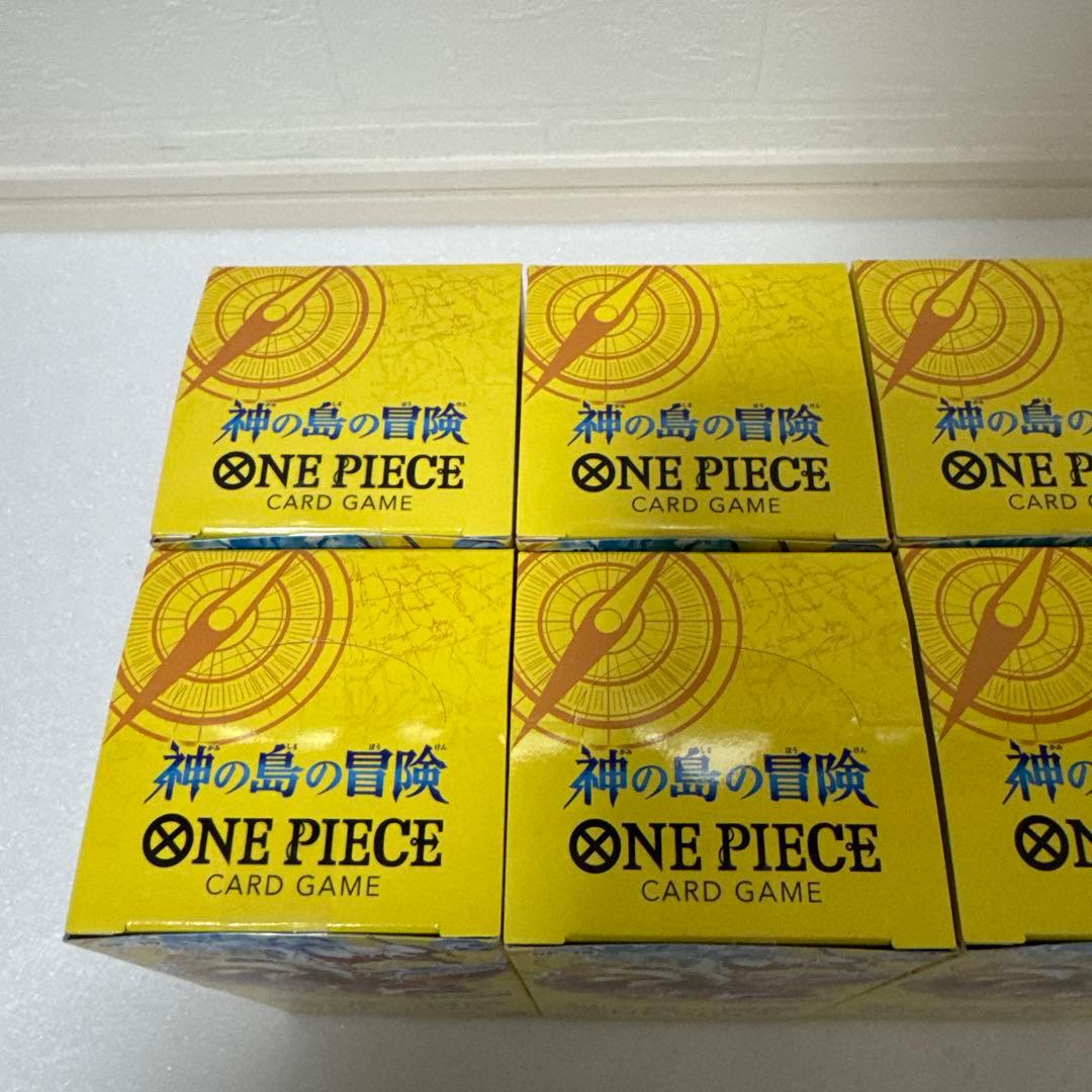 ワンピース　神の島の冒険　新品未開封テープ付き9BOX