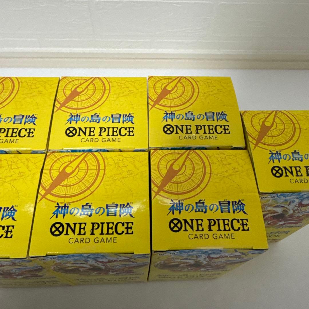 ワンピース　神の島の冒険　新品未開封テープ付き9BOX