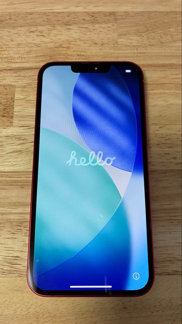 スマートフォン本体 iPhone 13 (PRODUCT)RED 256GB