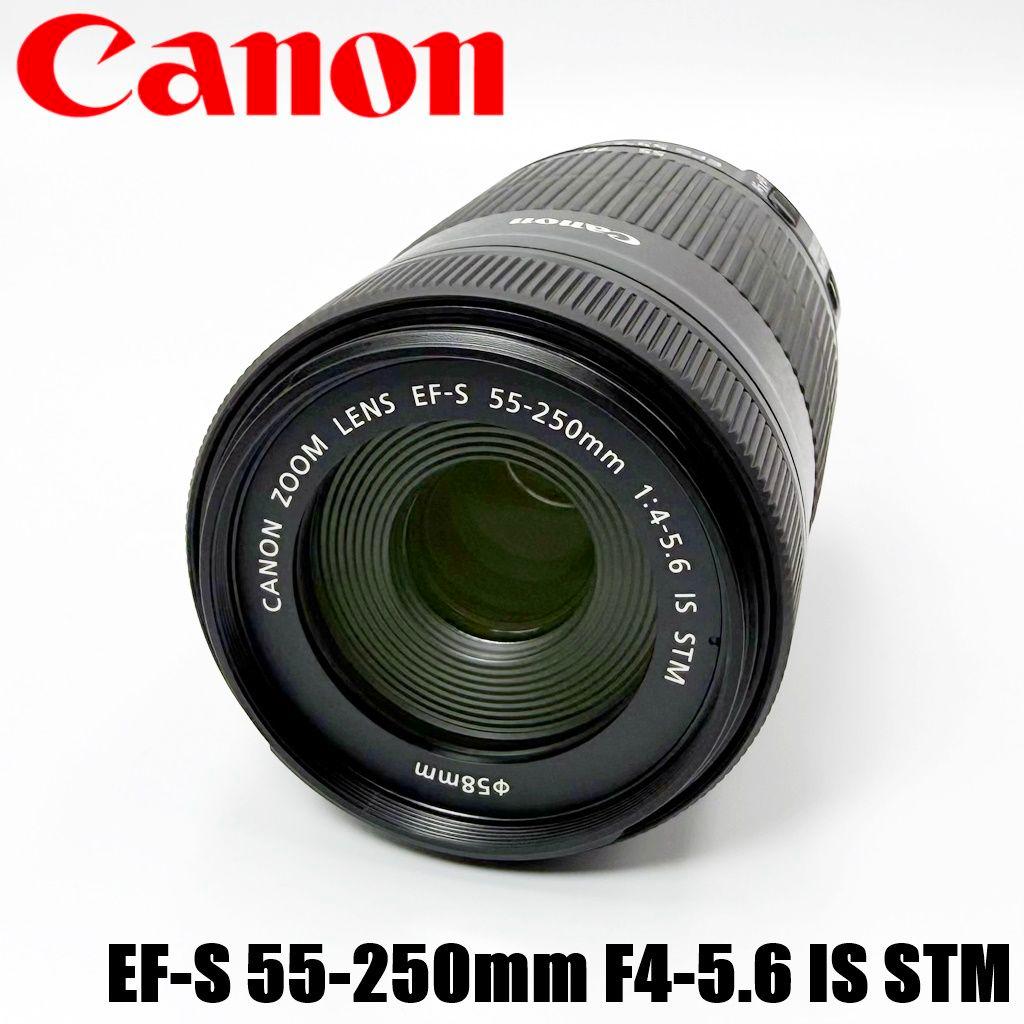 キヤノン EF-S 55-250mm F4-5.6 IS STM 望遠レンズ
