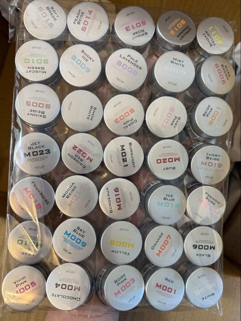 パラジェル全色（346色）